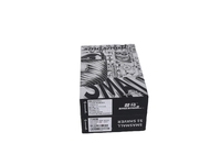 Boîte cadeau en papier rigide avec fermeture magnétique semi-ouverte personnalisée pour rasoir ou kit de toilettage