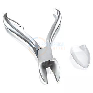 3PRO Coupe-ongles professionnel en acier inoxydable Pince à cuticules pour la manucure Outil de soins personnels pour les orteils et les doigts Utilisation en salon - Product Image 3