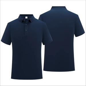 100% algodón Color sólido Polo camisa Casual manga corta solapa hombres camisa moda ropa 9 Color Polo camisa - Product Image 6