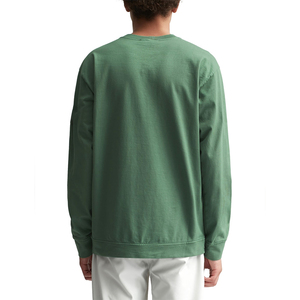 Sweatshirts unis surdimensionnés à col rond personnalisés pour hommes Designer en coton unisexe polaire tissu graphique logo imprimé brodé - Product Image 4