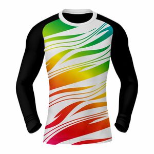 เสื้อรัดรูประบายอากาศสำหรับนักกีฬา พร้อมบริการพิมพ์ลายและปักแบบกำหนดเอง แห้งเร็ว ผลิตจากโพลีเอสเตอร์/ไนลอน สำหรับทุกเพศ - Product Image 1