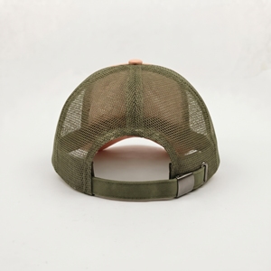 Trucker Cap Peach <b>Green</b> Mesh 6 Panel Unisex Casual <b>Hat</b> Wholesale Custom Logo High Quality OEM ODM Low MOQ Letter Pattern Summer - Product Image 3
