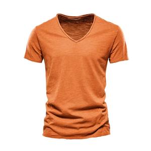 Personalizado 260 gramos 60% algodón 40% poliéster liso en blanco hombres camiseta de gran tamaño - Product Image 5