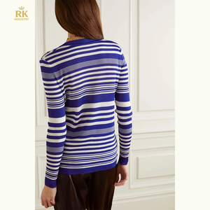 Personalizado OEM y ODM de ganchillo mujeres suéter ahueca hacia fuera la mano de ganchillo de punto Vestido de punto de las mujeres de ganchillo - Product Image 3