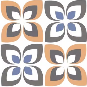 Azulejos vitrificados de cerámica de 40x40cm de la mejor calidad, diseño marroquí antideslizante para baño y estacionamiento, 400x400mm. - Product Image 1