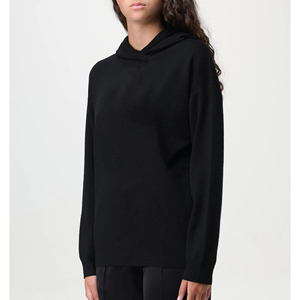 Sweats à capuche pour femmes sur mesure logo imprimé personnalisé oversize épaules tombantes sweats à capuche femmes pull streetwear sweat-shirt pour femmes - Product Image 5