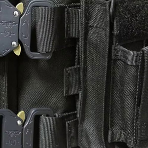 เสื้อกั๊กนิรภัยสำหรับผู้ชายเสื้อกั๊กสำหรับเล่นฟิตเนสป้องกันตนเองระบายอากาศได้ดีปรับได้ตามต้องการ - Product Image 6