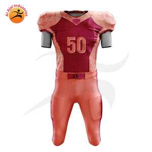 Vente en gros d'uniformes de football américain personnalisés, ensemble de maillots de football américain par sublimation pour hommes, Al Ajal Industries, fabriqués au Pakistan - Product Image 2