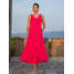 Vestido Maxi Sirocco Twill - Vestido Casual sin Tirantes con Cintura Baja para el Día, Fiestas, Celebraciones Semi-Formales y Fiestas - Product Image 1