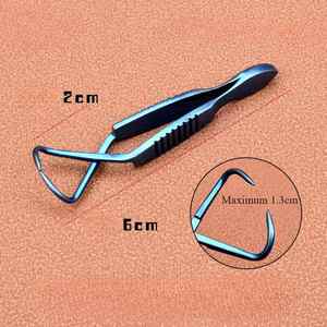 FENTEX Alta Calidad Quirúrgica Backhaus toalla abrazadera hemostato fórceps conjunto de instrumentos para uso hospitalario CE certificado Manual - Product Image 6