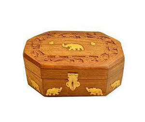 Decorative Carving Brown Hand Carved Modern Style Jewellery <b>Box</b> Wood Crafts Carved Wooden Boxes Storage Gifts - Product Image 3