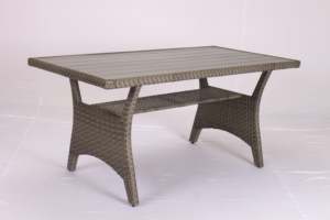 Gran oferta de mesas y sillas para exteriores, 2 bancos, 1 silla, 1 mesa, 2 taburetes, silla y mesa, embalaje de cartón, Ull 2B12 Pe Rattan - Product Image 4