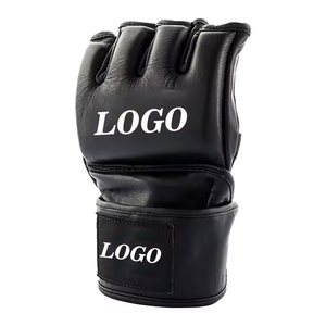 Alta calidad 10oz y 12oz PU cuero MMA Sparring guantes entrenamiento punzonado y Equipo de Boxeo - Product Image 2