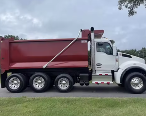 ¡Lo Mejor! Camión Volquete Usado Kenworth T880S Tri Axle 2024 con Transmisión Rápida - Paccarr 6 Velocidades Allison Automático, ¡LISTO PARA ENVIAR a Todo el Mundo! - Product Image 3