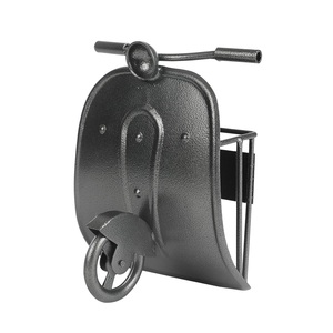 Servilletero de metal floral Soporte de tejido con patrón de flores Vintage para mesa elegante - Product Image 1