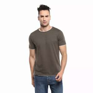T-shirts en gros de haute qualité avec logo personnalisé, coton épais et pur 190g, pour hommes, femmes et unisexe, confortables - Product Image 6