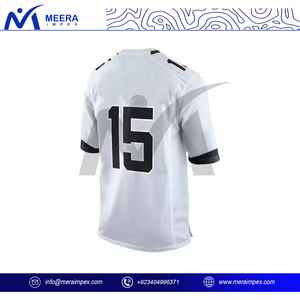 Camiseta de fútbol americano de alta calidad 2025 para hombre, camiseta de fútbol de manga corta con estampado sublimado de malla de poliéster 100% - Product Image 4