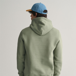 Sweat à capuche surdimensionné poids lourd personnalisé pour hommes 100% coton lourd nouveau design meilleur motif thermique solide sweats à capuche unis - Product Image 6