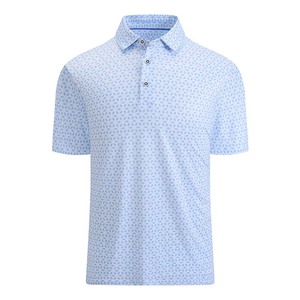 Camiseta deportiva personalizada con cuello en V para hombre, jersey liso de poliéster con logotipo bordado, patrón sólido para polos - Product Image 1