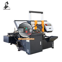 LUBANSAW Scie à ruban horizontale Machine économe en énergie GZ4230 Métal Scie à ruban entièrement automatique