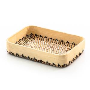 Plateaux de présentation de bijoux faits à la main en herbe de mer, plateau de rangement décoratif en herbe de mer pour bibelots - Product Image 1