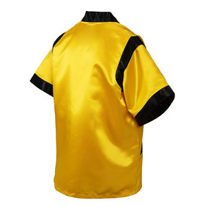 Veste coupe-vent zippée de couleur unie décontracté boxe Cornerman col en V imperméable à l'eau écologique rempli de fibres de polyester XL - Product Image 2