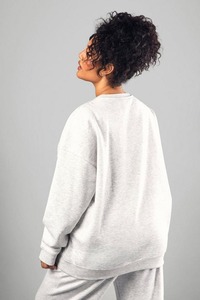 เสื้อฮู้ดสีเทาขี้เถ้าเสื้อสเวตเตอร์คอ420gsm ผ้าฝ้าย100% แฟชั่นใหม่ใส่ได้ทั้งชายและหญิงสำหรับฤดูหนาวออกแบบโลโก้ได้ตามต้องการ - Product Image 4