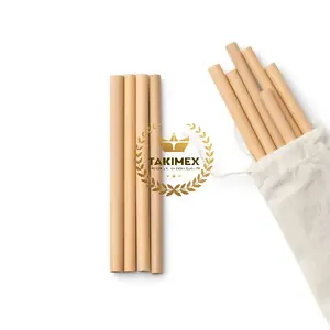 Umwelt freundliches natürliches gesundes Bambus-Trinkhalm