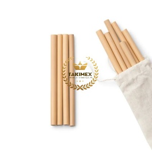 Pajita ecológica de bambú natural y saludable - Product Image 1