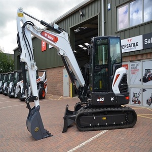 Excavadoras Usadas Bobcat de 2 Toneladas, Mini Excavadora Hidráulica con Caja de Cambios PLC, Alta Eficiencia, 2 Años de Garantía, en Stock, Entrega Rápida - Product Image 2