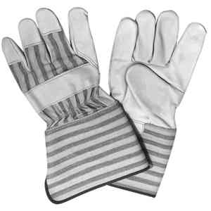 Guantes de trabajo de cuero de nuevo estilo Guantes antiimpactos resistentes a cortes Palma reforzada para guantes de trabajo de cuero de seguridad industrial - Product Image 5