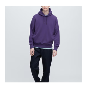 Sudaderas con Capucha para Hombre, Modernas, Elegantes, Transpirables, Duraderas, de Material Suave, 100% Algodón, Diseño Sólido, Ajuste Holgado, el Mejor Diseño Personalizado - Product Image 5