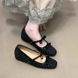 Nouvelles chaussures Mary Jane de style français printemps-été, ballerines rétro britanniques à semelle épaisse en cuir, chaussures à talons hauts élégantes et cool - Product Image 4