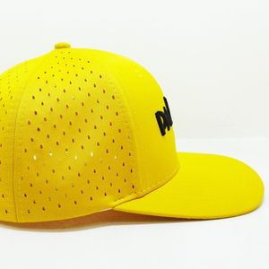 Personnalisé 6 Panneau Structuré Laser Cut Chapeau Personnalisé 3D Broderie Logo Casquettes Gorras Unisexe Extérieur En Gros Vietnam Chapeau Usine - Product Image 4
