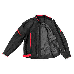 Veste de moto Cordura coupe-vent personnalisée équipement de protection textile respirant avec impression de course automobile grande taille fabriquée au Pakistan - Product Image 5