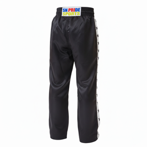 Pantalones de Lona Transpirables Casuales y Rectos para Muay Thai y Kickboxing, Personalizables al por Mayor, de Alta Calidad, con Telas de Marca Personalizada para Hombre - Product Image 3