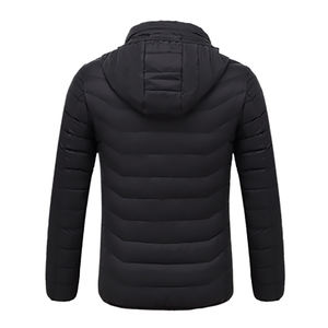 Veste bouffante imperméable et chaude de style à la mode personnalisée pour hommes vente de gros Veste à bulles d'hiver pour hommes - Product Image 2