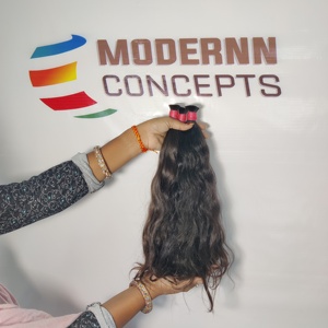 En gros 100% Non Transformés Noir Temple Vietnamien Extensions de Cheveux Humains Pas Cher Droite Cheveux Indiens Vendeur En Vrac Vague Naturelle - Product Image 2