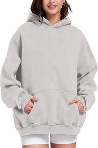 Sudaderas con Capucha Extra Grandes para Mujer, Sudaderas Gruesas para Parejas, Sudaderas Vintage con Lavado Ácido, Modelo 2026 - Product Image 5