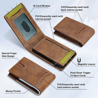 Venta caliente PU Cartera de cuero Último diseño Mejor material Cartera de cuero para la venta en línea