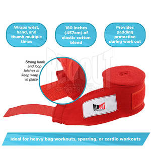 แผ่นพันมือสำหรับฝึกมวยแบบมืออาชีพแผ่นพันมือ MMA - Product Image 5