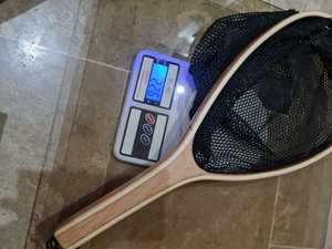 Haute qualité personnaliser en bois FlyFishing épuisette truite filet pêche attrape bois haut de gamme avec filet profond et personnaliser Logo - Product Image 5