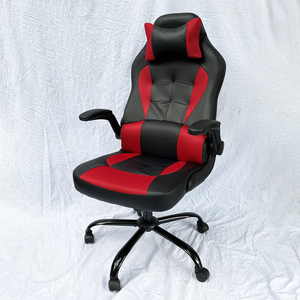 เก้าอี้เกมมิ่ง RC66 สีแดง-ดำ พร้อมแขนพับได้-SFGC013 (หนัง PU) - Product Image 4