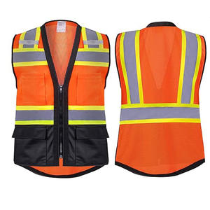 Gilet de sécurité de construction avec logo personnalisé vêtements réfléchissants gilet de sécurité haute visibilité avec réflecteur de poche haute visibilité - Product Image 2