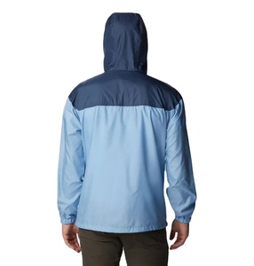 Veste coupe-vent légère à capuche pour homme, logo personnalisé, vente en gros, résistante à l'eau, avec ourlet réglable, pour la randonnée - Product Image 3