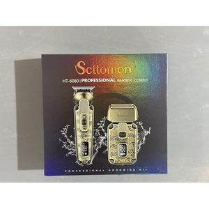 Afeitadora Eléctrica Rotativa Inalámbrica para Hombre, Impermeable IPX7, Kit Recortador de Barba de Doble Cuchilla, Afeitado con Lámina para Cabeza Calva - Product Image 5