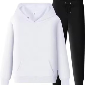 Chándal de entrenamiento liso personalizado al por mayor, chándal profesional, chándal de alta calidad, ropa de calle, chándal para hombre - Product Image 4