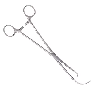 Hulka Vulsellum fórceps maleable sonido uterino 280mm Manual de acero inoxidable instrumentos de Ginecología de alta calidad - Product Image 6