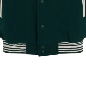 แจ็คเก็ตวาร์ซิตี้สไตล์เบสบอล ผ้าฝ้าย คอตั้ง ปักลายเชนิลล์ ปะหนัง ป้องกันลม ระบายอากาศได้ดี ปรับแต่งได้ - Product Image 6