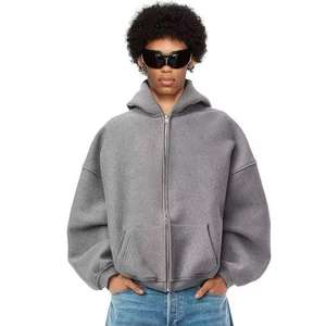 High Quality Men's Half Zip Fleece Sweatshirt with O-Neck <b>Collar</b> 100% Cotton Breathable Embroidered Pullover Hoodie <b>for</b> Winter - Product Image 2